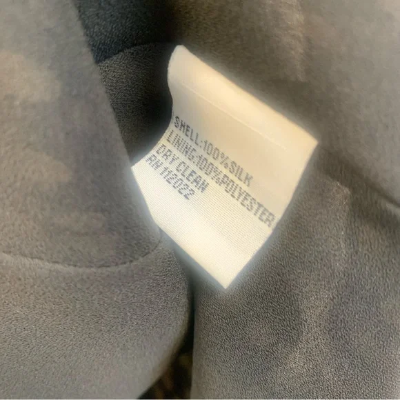 Talbot Petites Vintage 100% Pure Silk V Neck Wrap Polka Dot Midi Dress - Picture 7 of 12